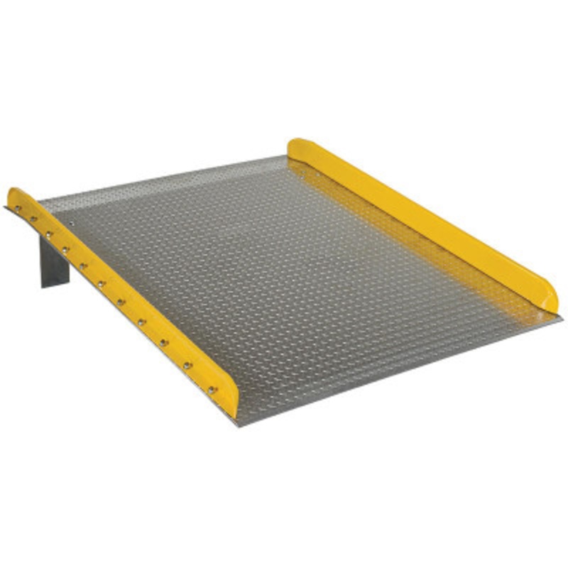 Aluminum Dock Board Steel Curb 10K 54X72