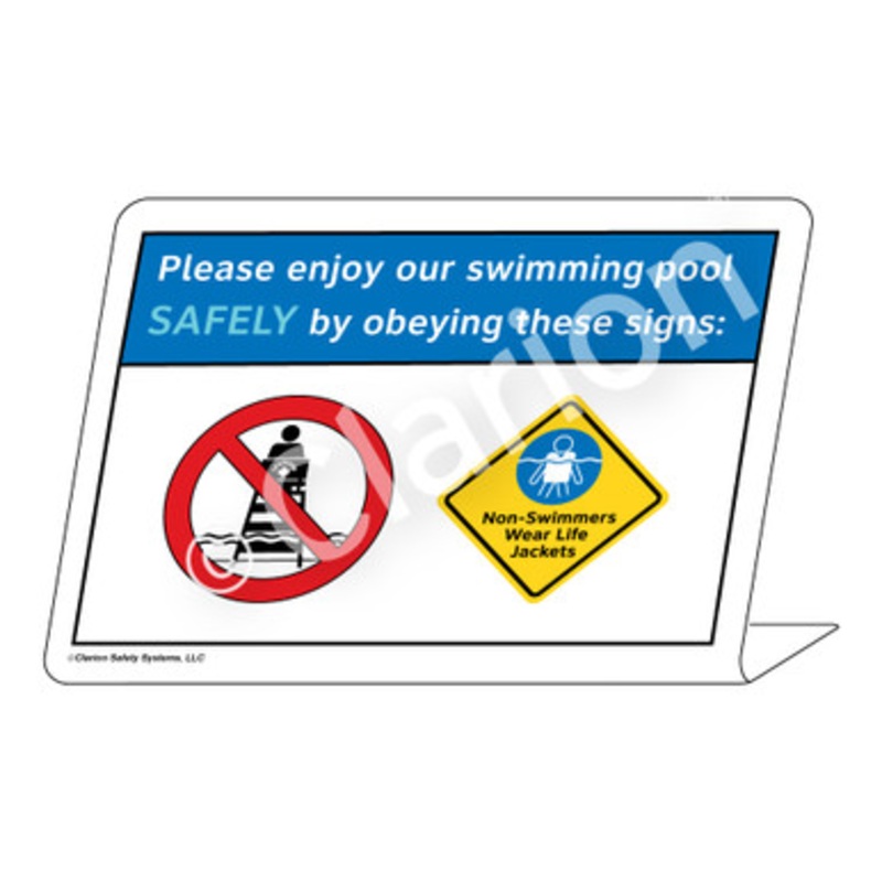 Non-Swimmers Life Jackets Sign (WSS1724-e)