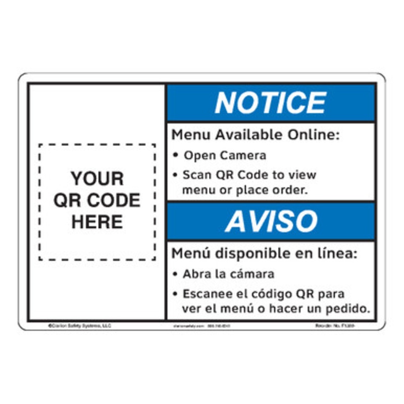 Notice/Scan QR Code (F1388-)