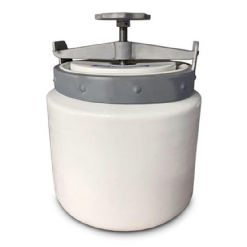 Roalox Alumina Grinding Jar Assembly, 000 Size, 0.1 Gal/0.3 L