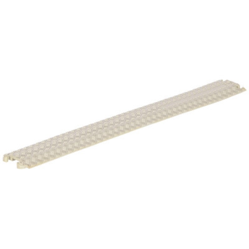 Rubber Anti-Slip Cable Guard 40 x 5-1/2 x 3/4in, 2200lb, Beige