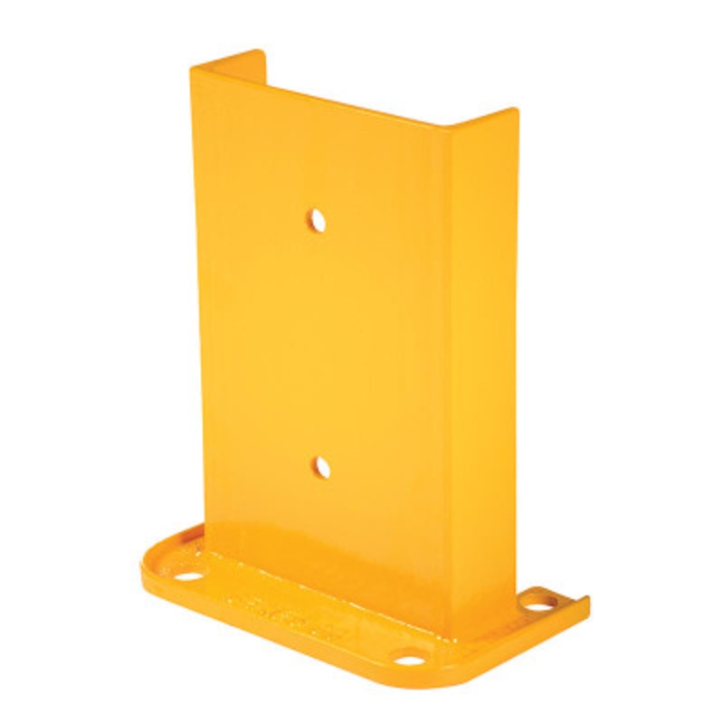 Steel Structural Rack Guard, 12-1/4in x 6in x 13in, Yellow