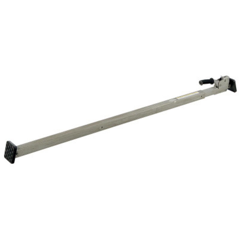 Two Piece Telescopic Cargo Bar 90-3/8in to 139-9/16in, Gray