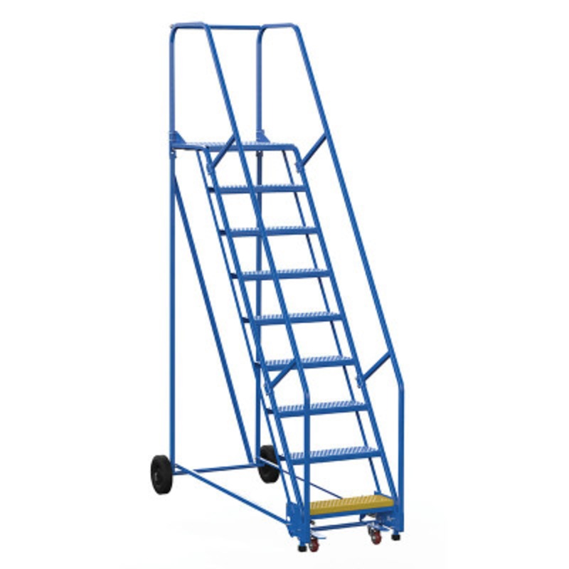 Warehouse Ladder 58 Deg Perf 9 Stp 21 In