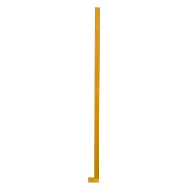 Adjustable Perimeter Guard System,s Corner Post 72in, Yellow
