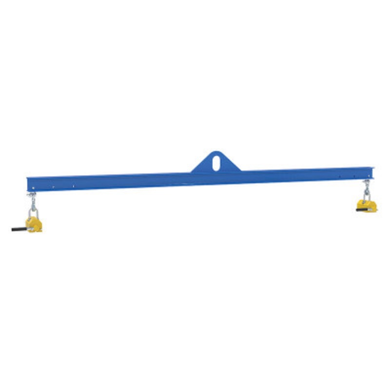 Steel Magnetic Spreader Beam, 120in Length, 1,000 lb., Blue