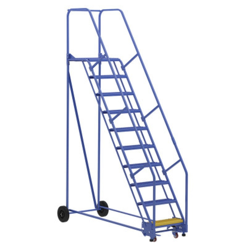 Warehouse Ladder 58 Deg Grip 10 Stp 21In
