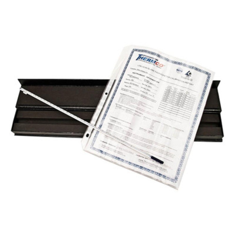ASTM Thermometer, S63C, Non-Mercury, -8 to 32C, 0.1C Division
