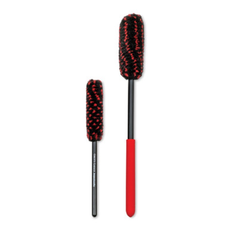Two Microfiber Wheel Wands