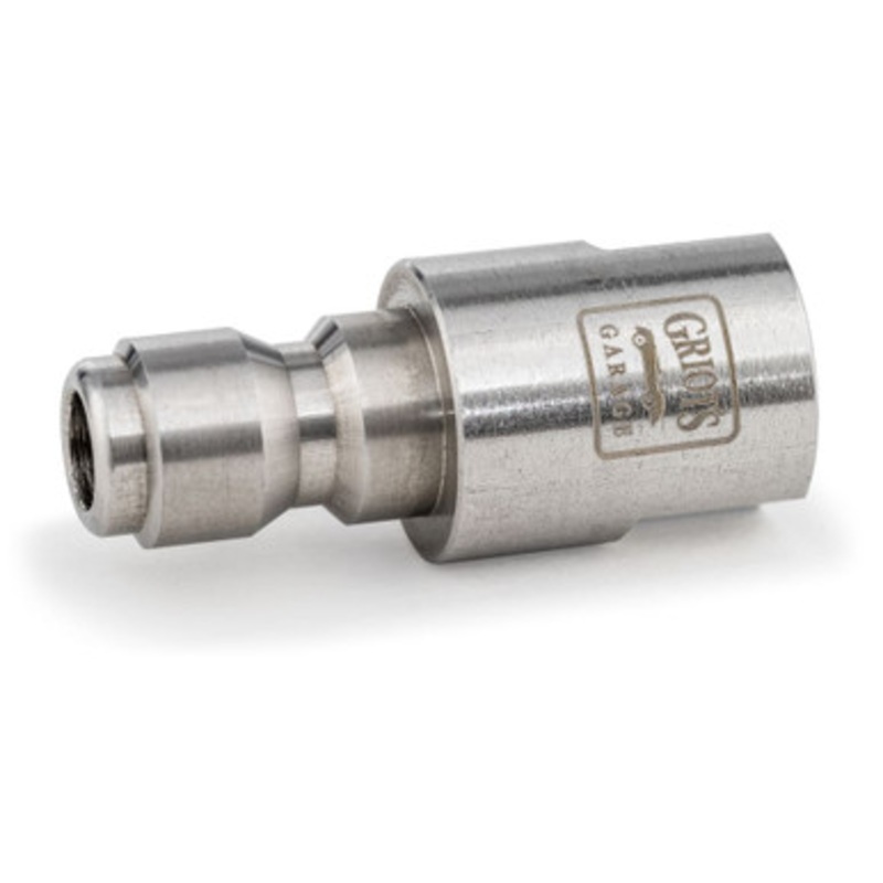 SS 1/4 Female X 1/4 QD Plug