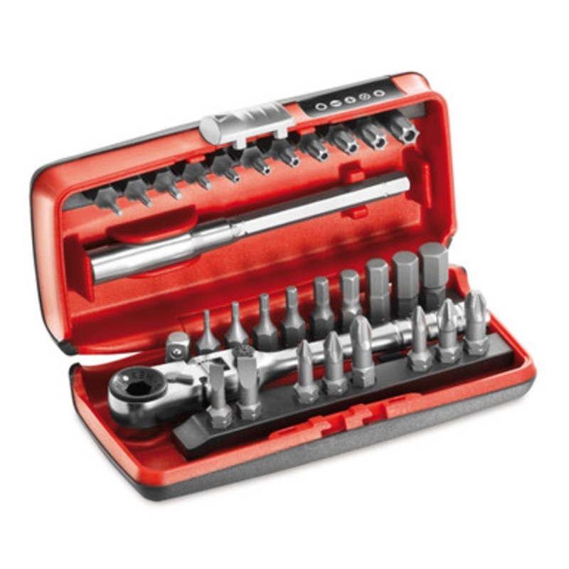 USAG Mini 31-Piece Bit & Ratchet Set, 1/4 Drive