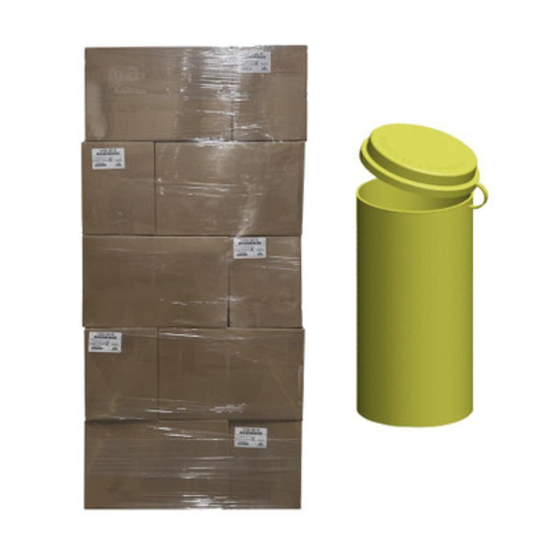 4×8 Pallet, Concrete Cylinder Molds, Yellow (30 Cases, 36/Case)