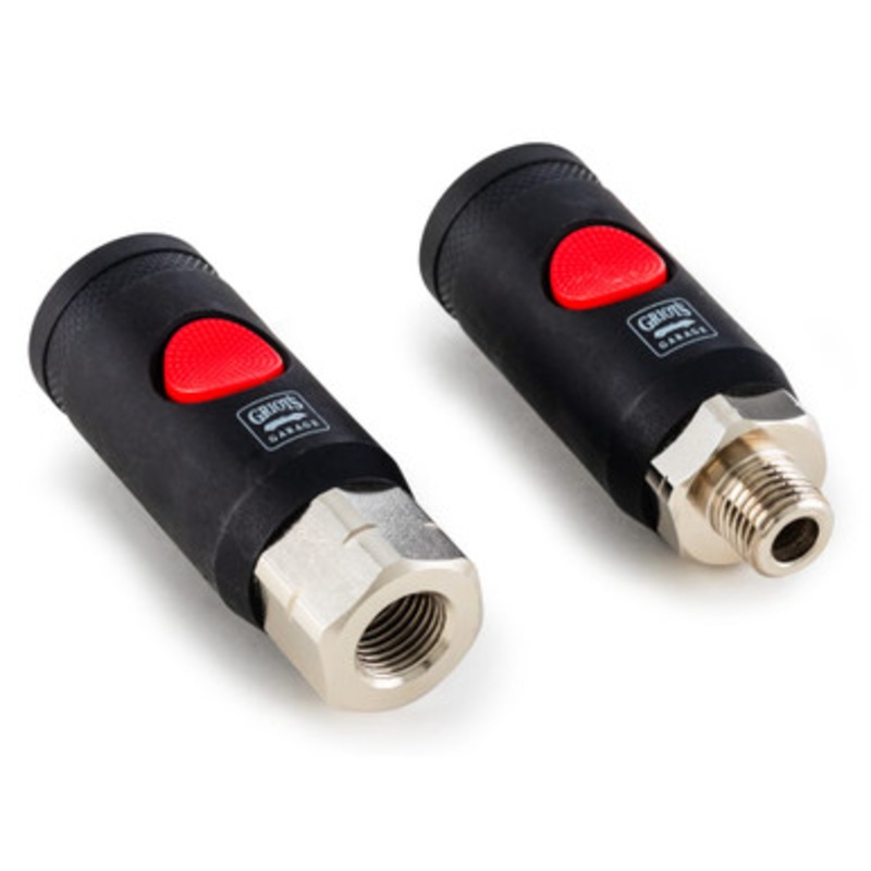 AIR High-Flow Safety Coupler, 1/4