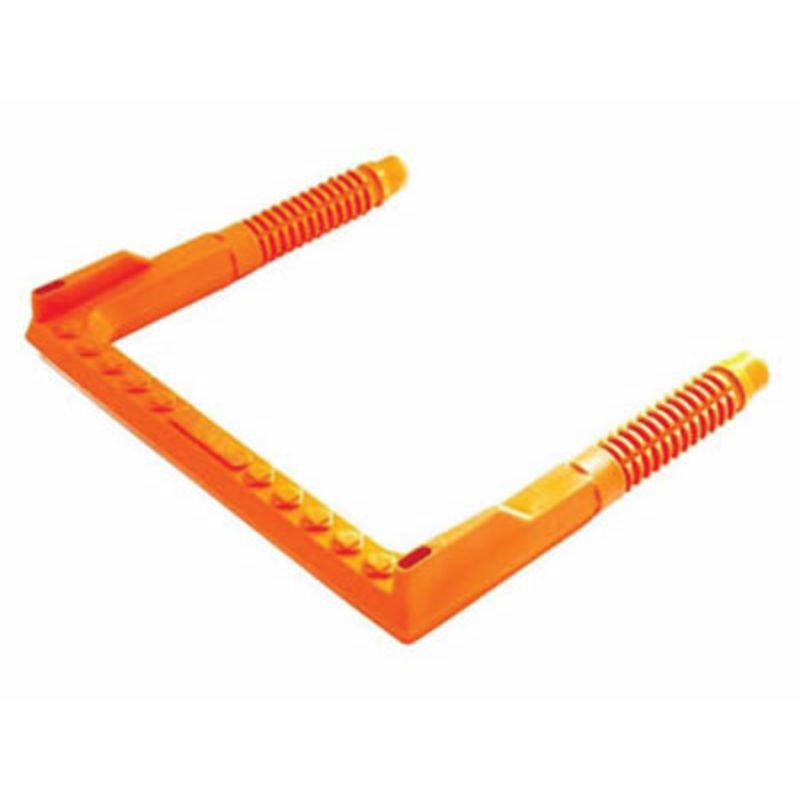 10in Manhole Double Face Step, Orange (30/Ct)