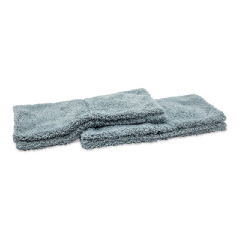 Microfiber Plush Edgeless Wash Cloths, Set of 2
