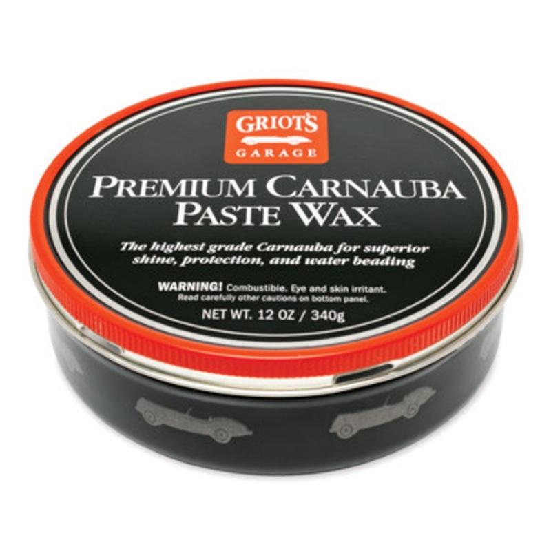 Premium Carnauba Paste Wax, 12 Ounces