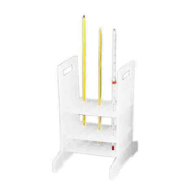 Thermometer Storage Rack, Holds 25 Thermometers