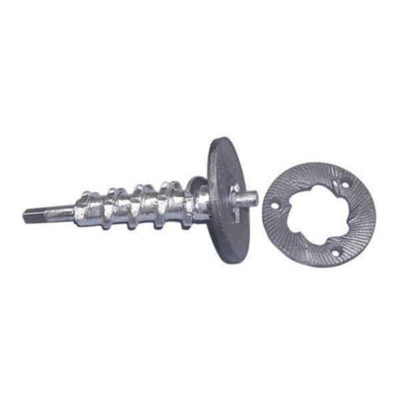 Wet-Feed Auger and Grinding Disc Set for Disc Mill