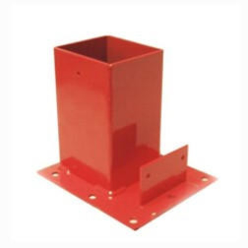 Safety Guard Rail Base, Steel (4/Case)