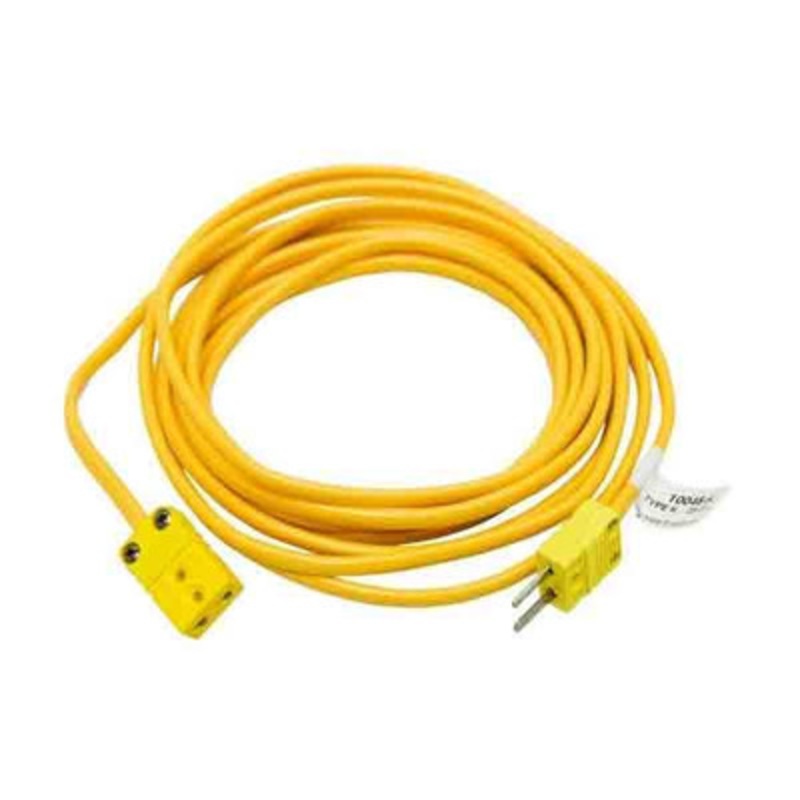 Type K Thermocouple Wire Extension, Female Connectors, 10ft