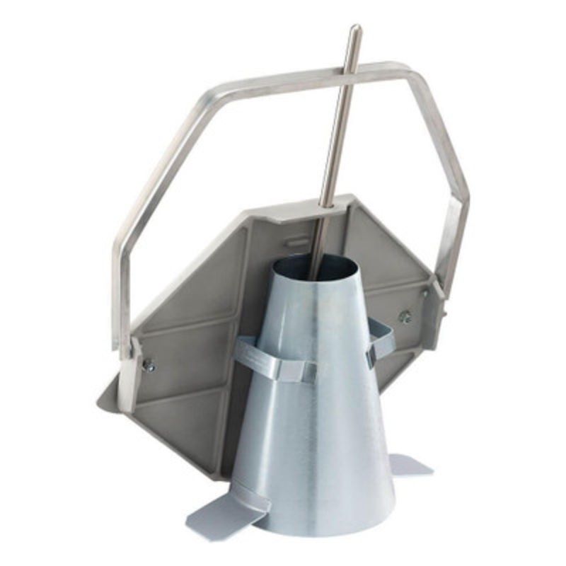 Slump Cone, Base and Rod Set