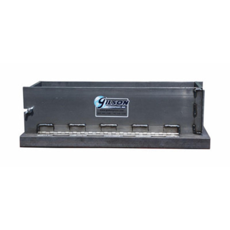 Steel Concrete Beam Mold, One-Piece Hinged, 6 x 6 x 24in