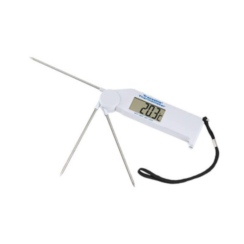 Traceable Flip-Stick Thermometer, -58 to 572F (-50 to 300C) Accuracy 0.3C